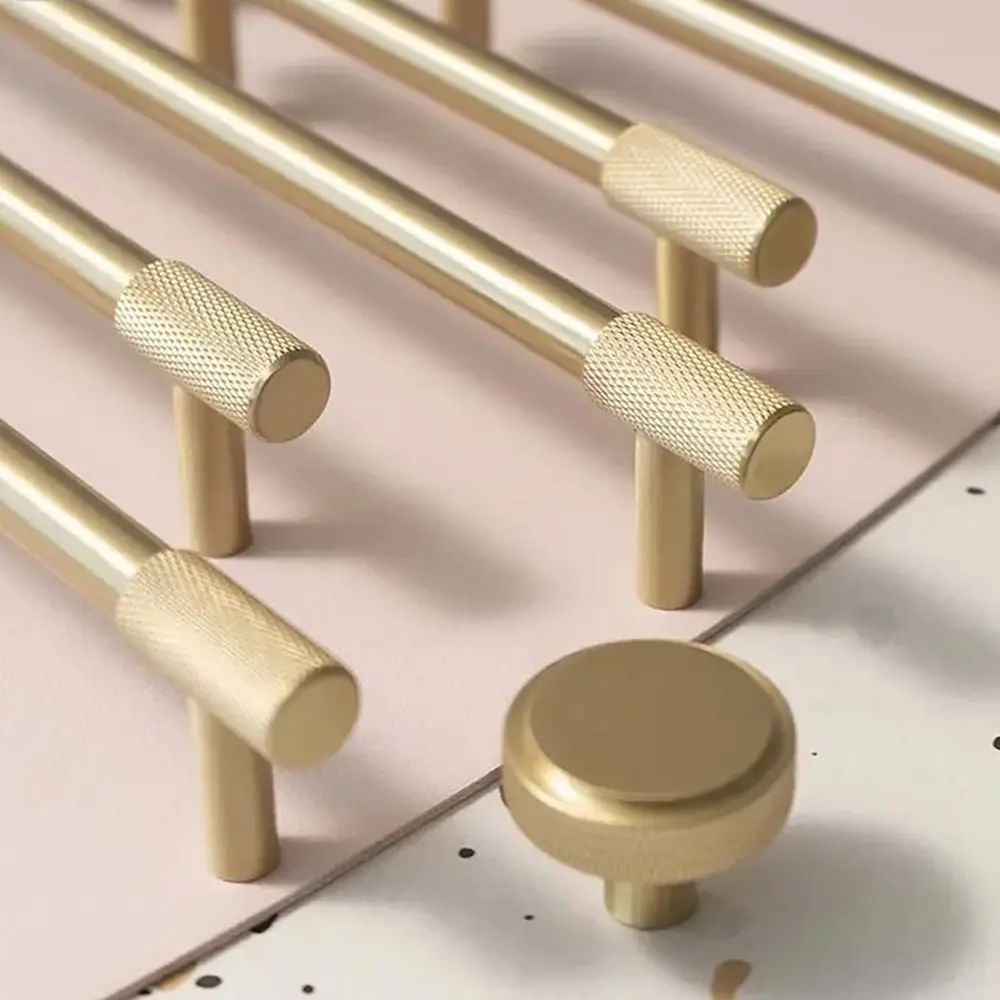 Фото 3 Ручка рейлинг Runo Тионе золото 130 (96) мм