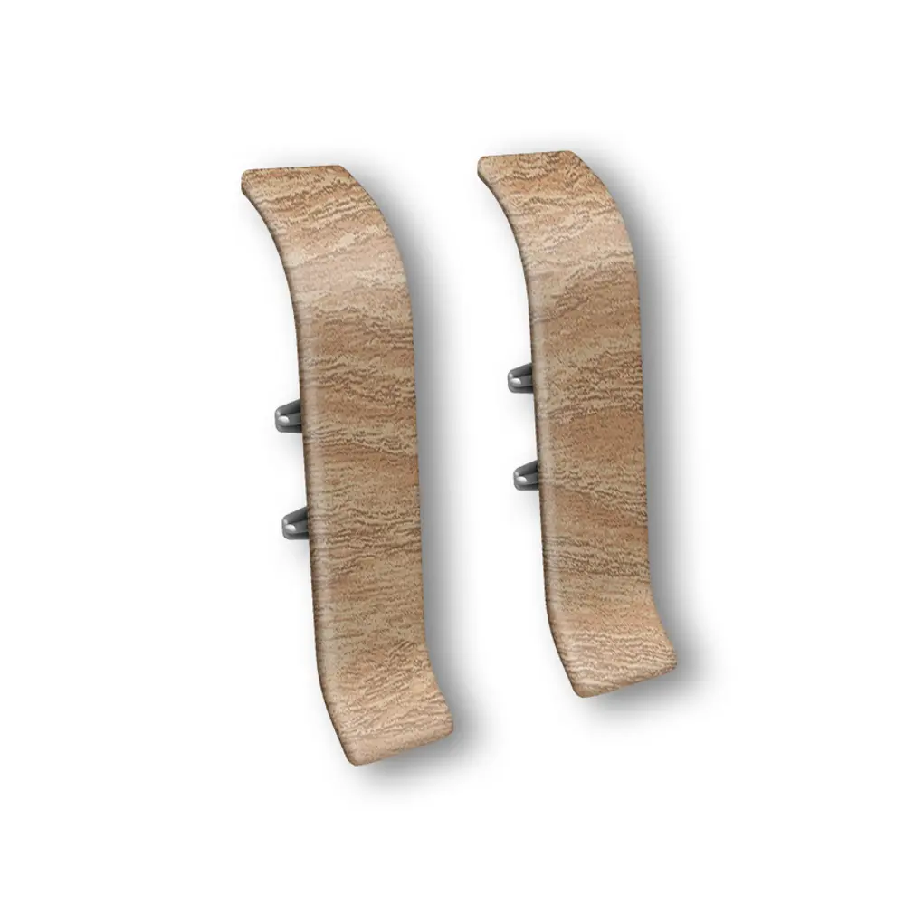 Фото Соединитель для плинтуса Идеал Классик 206 Дуб коньячный_IRC 55 мм (упаковка 20 шт)