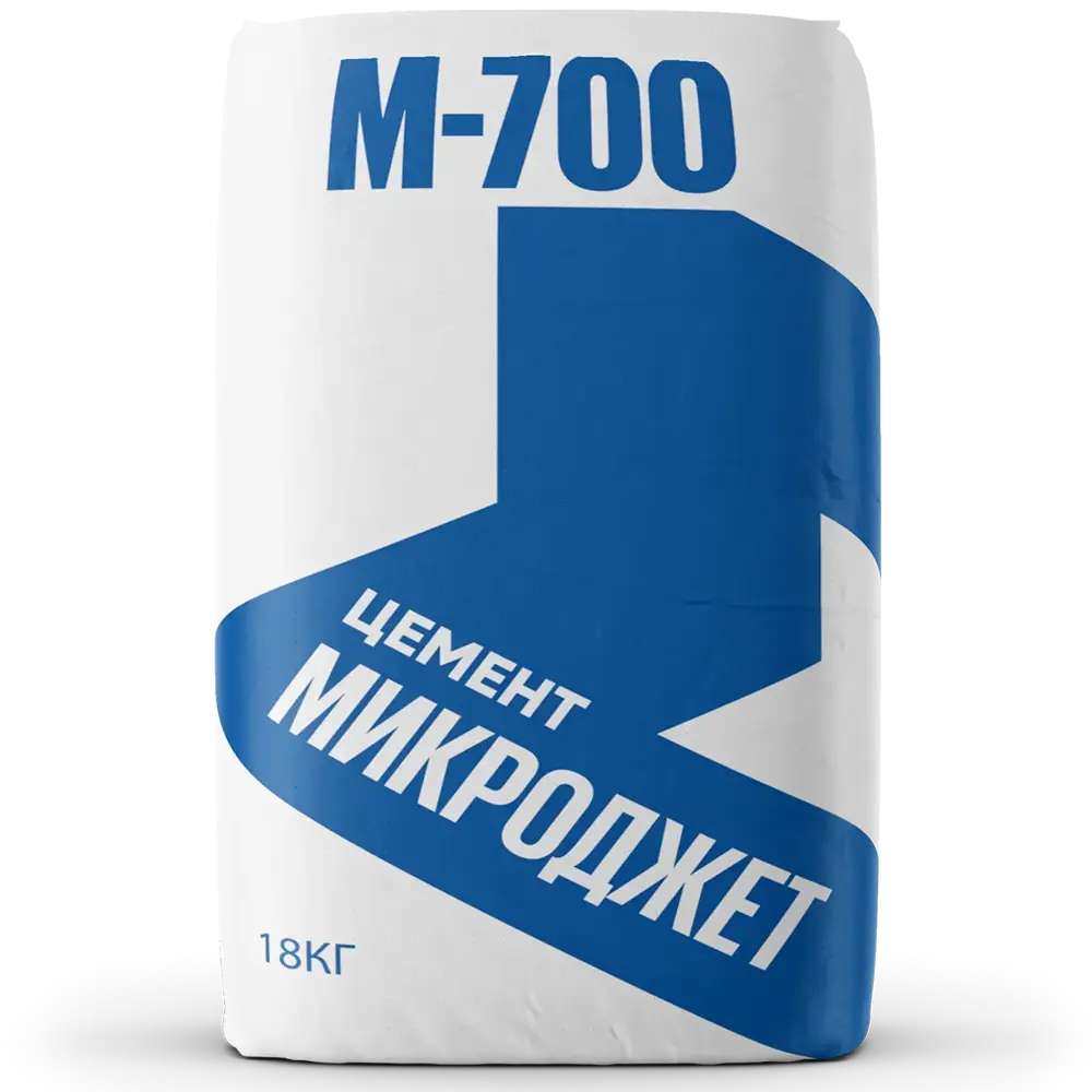 Фото Цемент Микроджет М700 ЦЕМ II A-Ш 62.5Мпа 18кг