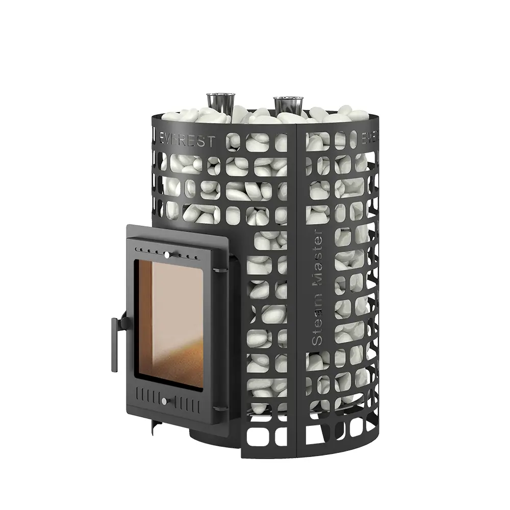 Фото 2 Печь банная дровяная Эверест Steam Master 30м³