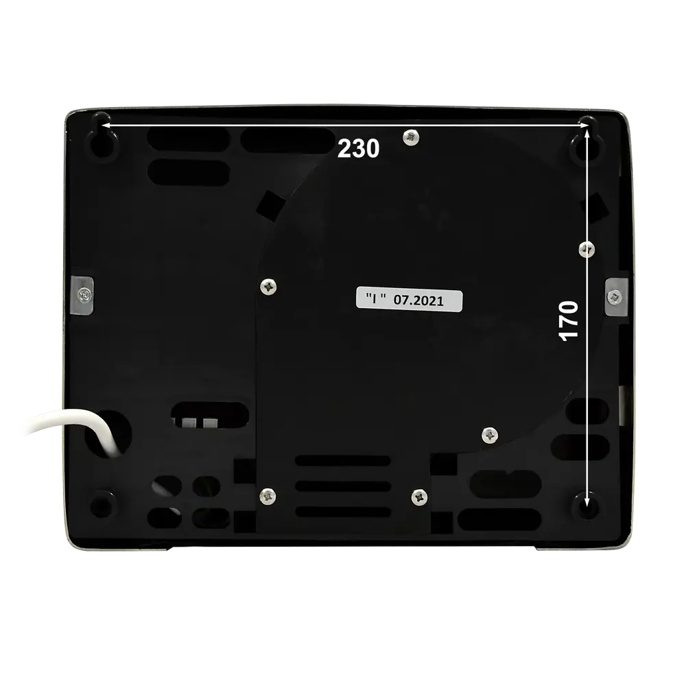 Фото 5 Электросушитель для рук "Puff-8828", хром 1.5 кВт