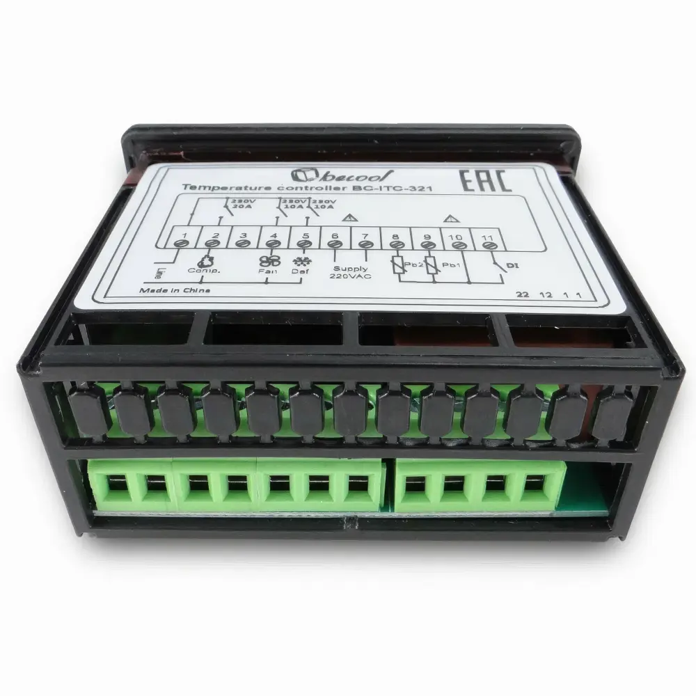 Фото 5 Контроллер Becool BC-ITC-321 3 реле/2 датчика/230 B Фото 5 Контроллер Becool BC-ITC-321 3 реле/2 датчика/230 B