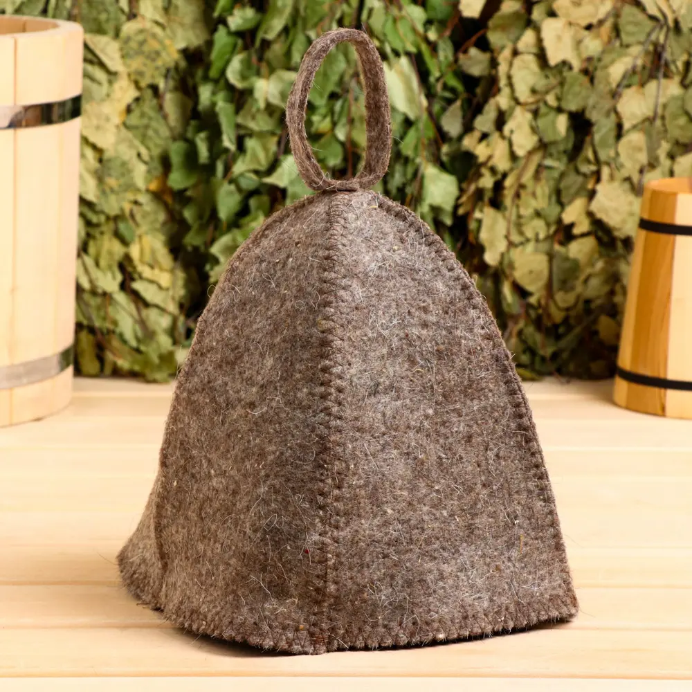 Фото 2 Набор для бани и сауны тёмный 3 предмета