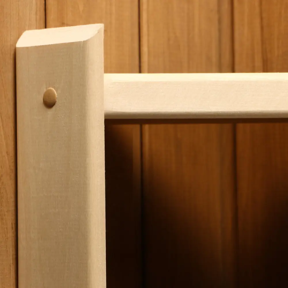 Фото 3 Абажур деревянный темное стекло