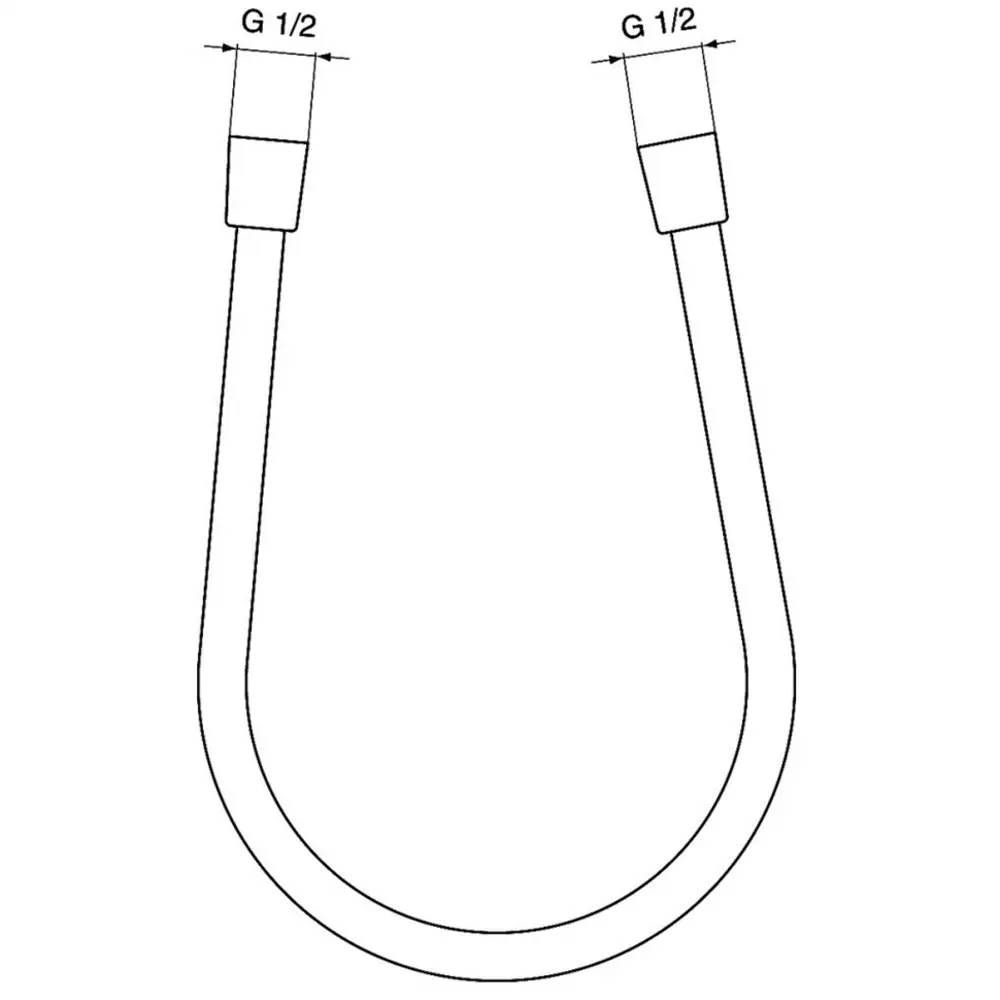 Фото 2 Шланг для душа Ideal Standard A4109A5 175 см цвет хром