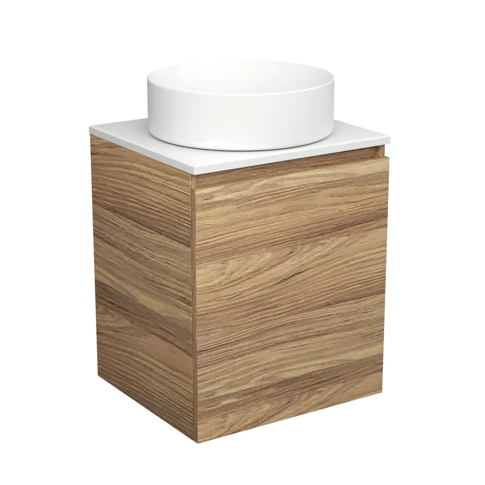 Фото Тумба Bau Dream Blackwood 50 с дверцей SD3046, раковина BAU Dream круглая D41