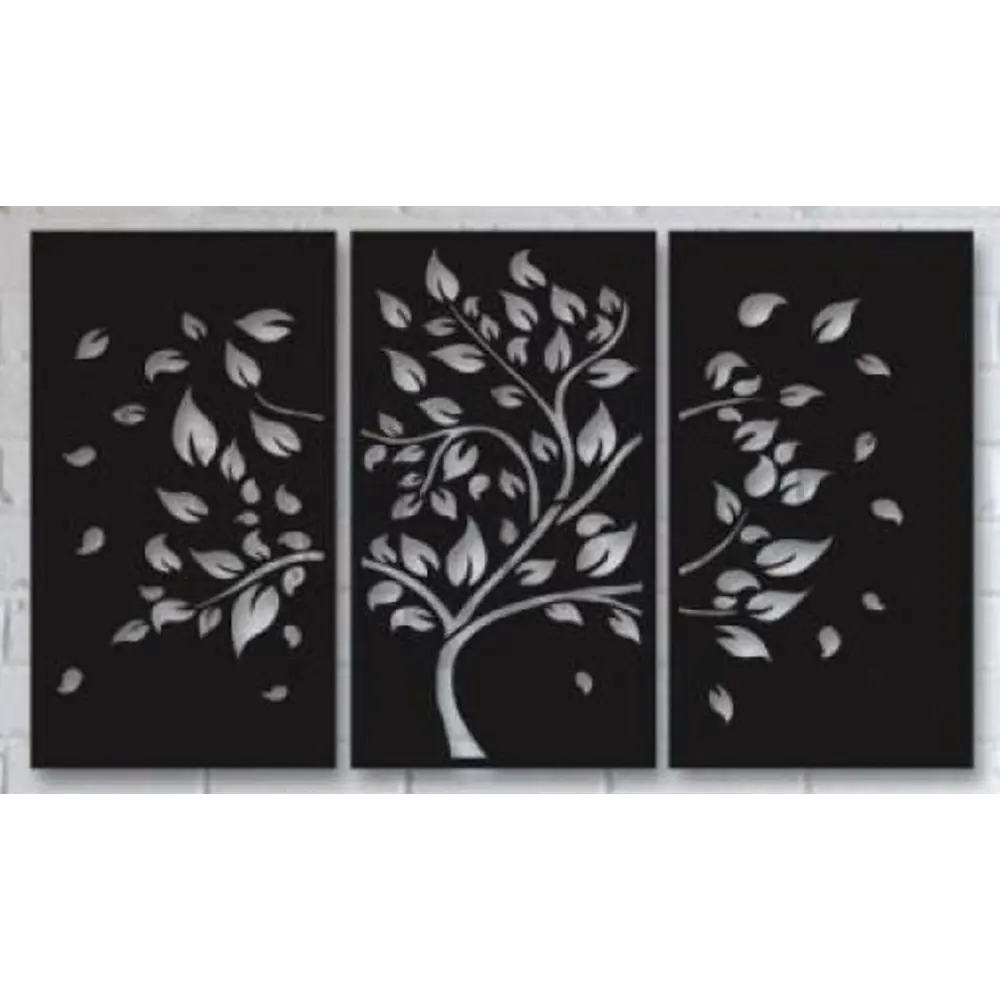 Фото Панно Стимулдизайн Дерево Сд23 сталь, 120x68 см