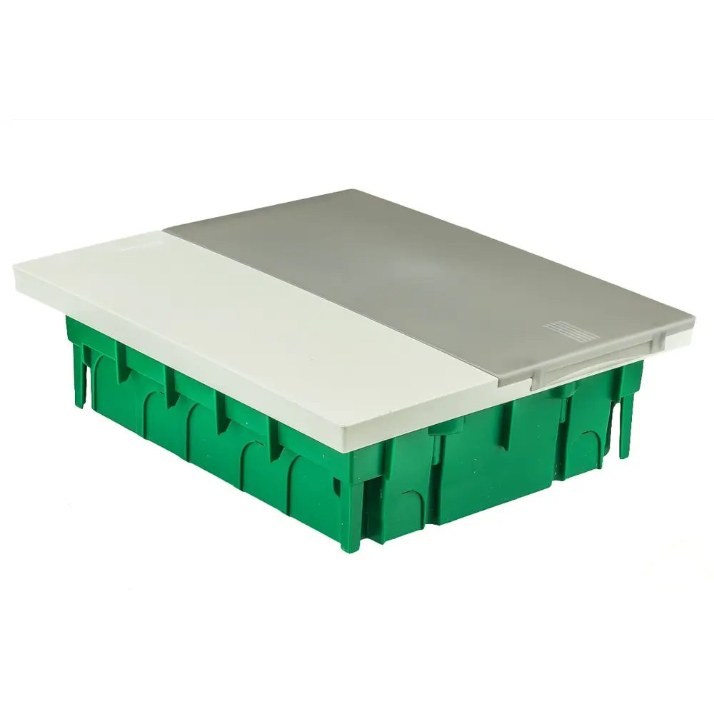 Фото Щит встроенный на 1x12 модулей Pragma Mini с дымчатой дверью