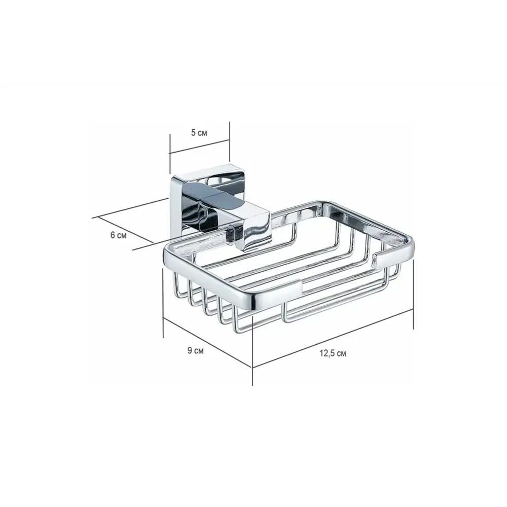 Фото 4 Мыльница подвесная Ekko E3302-2