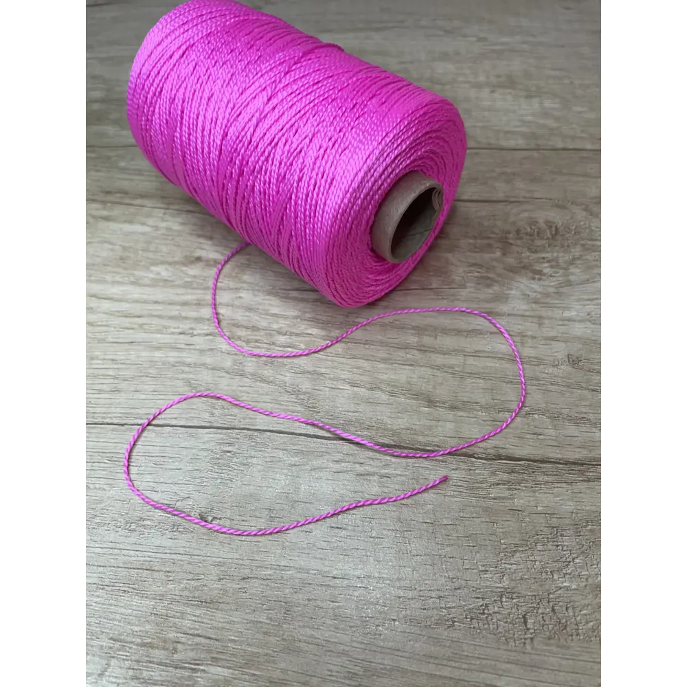 Фото 14 Нить Сибшнур С-000003.4, полипропилен, цвет розовый