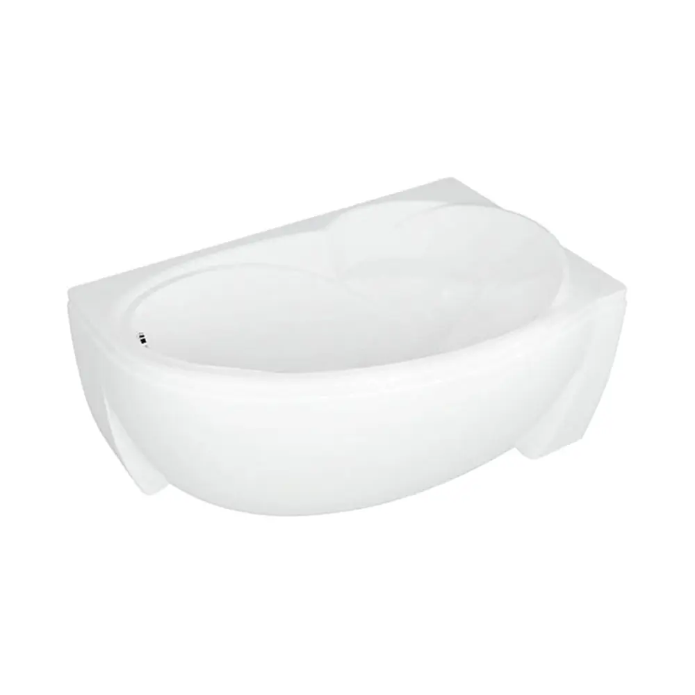 Фото 4 Ванна Aquatek Бетта 150x95 R, с фронтальным экраном акриловая асимметричная