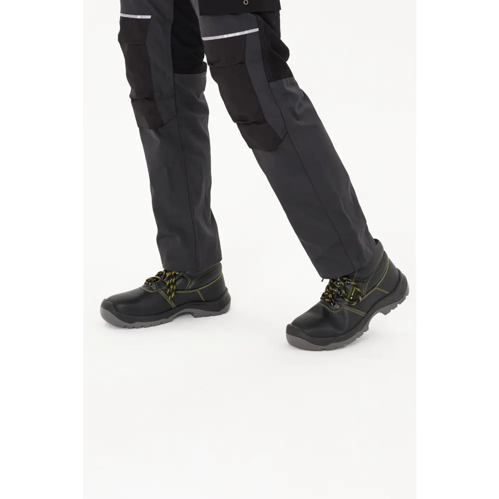 Фото 5 Ботинки защитные Delta Plus JUMP3SPNO46, кожа, цвет черный, размер 46 Фото 5 Ботинки защитные Delta Plus JUMP3SPNO46, кожа, цвет черный, размер 46