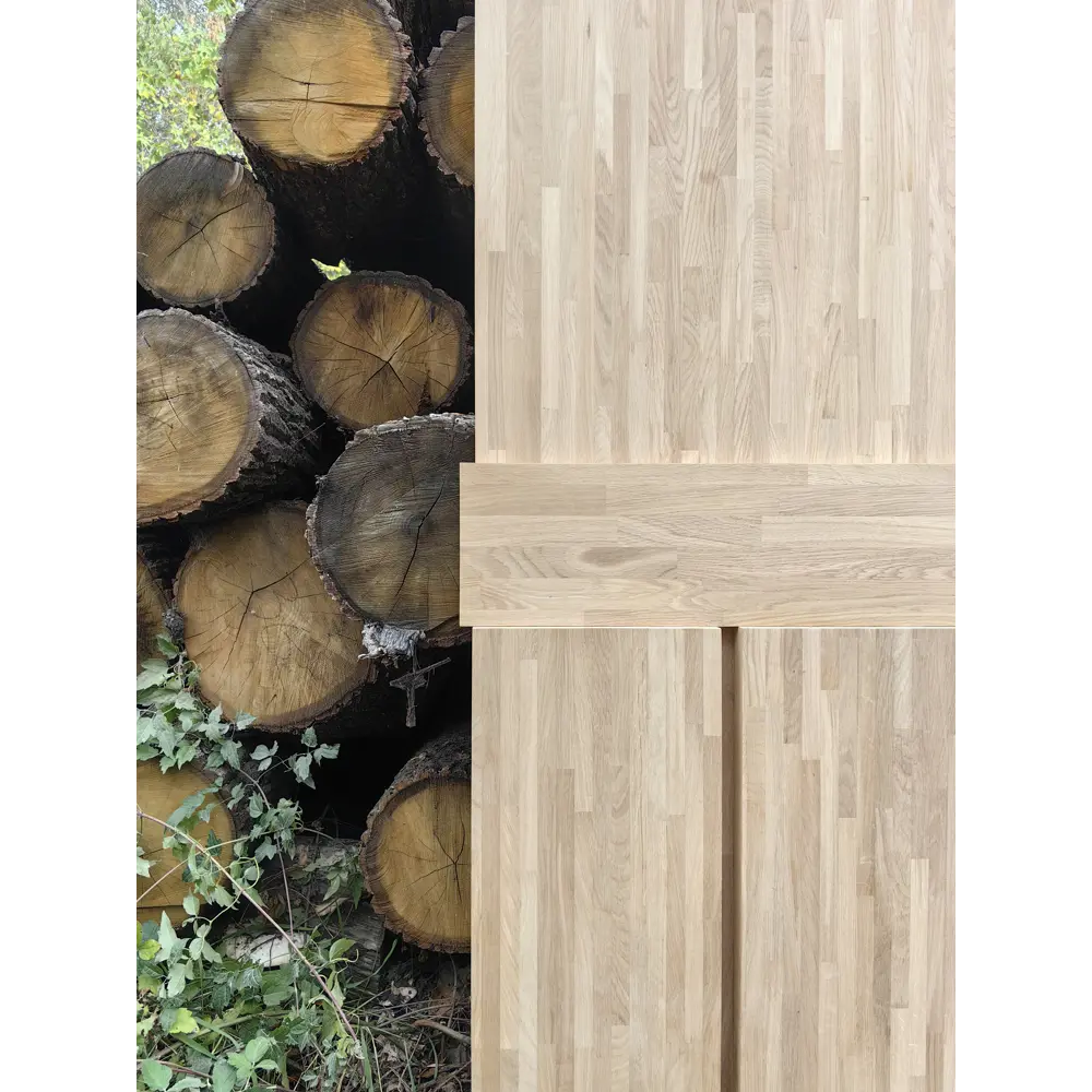 Фото 8 Мебельный щит Woodlight 50x60x3 см дуб сорт AB
