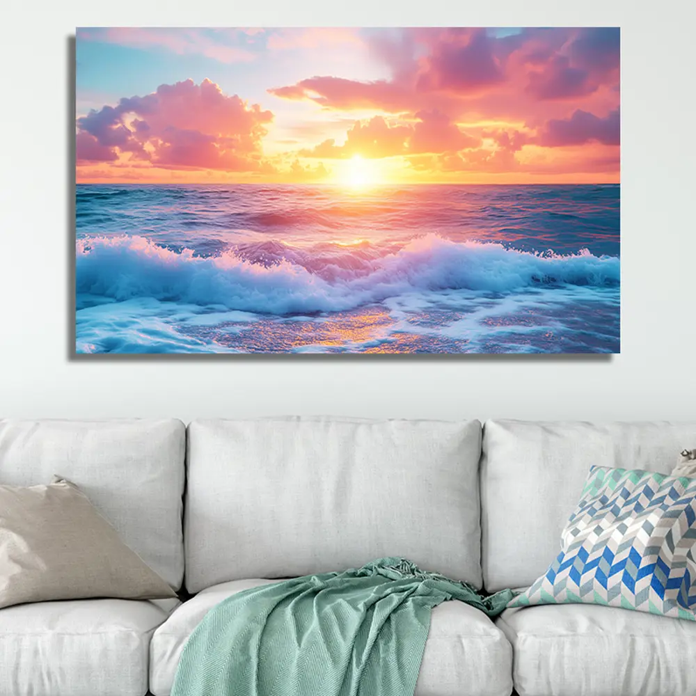 Фото 3 Картина Loftime Море закат 5 60x100 см Фото 3 Картина Loftime Море закат 5 60x100 см