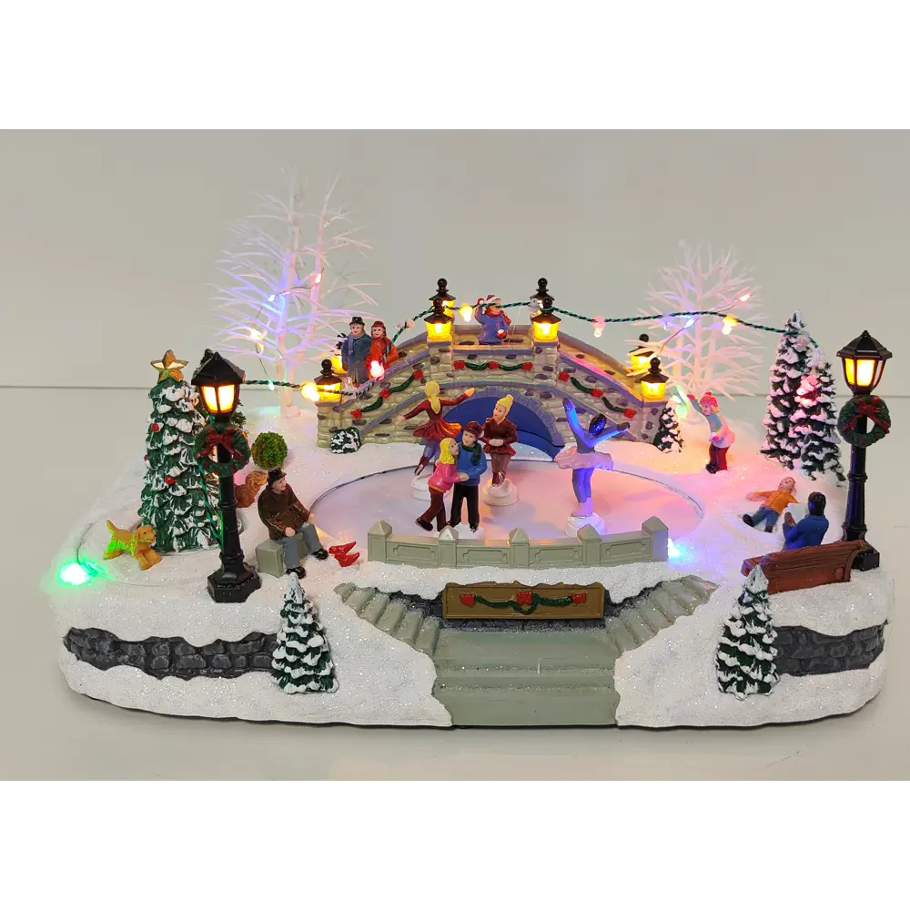 Фото Рождественская деревня KREAFORTA Каток в парке