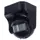Датчик движения IEK 009B, 1100 Вт, цвет чёрный, IP44