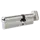Цилиндр Apecs SM-130(50C/80)-C-NI, 50x80 мм, ключ/вертушка, цвет никель
