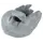 Садовые фигуры Glasar SA60013-DS, Кашпо, горшки для цветов, лейки 24x20см Серый/Серебристый