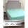 Простыня Хлопковый край 180м-ПнР12м Ментол, 200x180 см, хлопок, на резинке