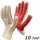 Перчатки хлопковые Master-Pro Стандарт-1 2310-ST1-10-PVC, размер 10/XL, 10 шт