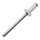 Заклепка 3.2x8 мм, цвет белый 1000 шт.