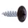 Саморез Госкреп ПШ 4.2x16 RAL 8017 200 шт.