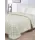 Покрывало Romance стеганное 125154, 240x260 см, велюр, цвет айвори