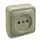 Розетка LK Standard, без заземления, цвет бежевый Розетка LK Standard, без заземления, цвет бежевый