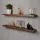 Полка Easy kitchen 70x10 см ЛДСП цвет венге Полка Easy kitchen 70x10 см ЛДСП цвет венге
