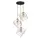 Люстра подвесная Vitaluce V4943-1/3S, 9 м², цвет черный