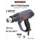 Фен технический сетевой Max-Pro 85252, 2000 Вт Фен технический сетевой Max-Pro 85252, 2000 Вт