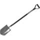 Лопата штыковая Fiskars 125 см сталь, с черенком