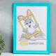 Рамка Keep memories 3935908, 21x30 см, пластик, цвет голубой