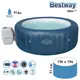 SPA бассейн Bestway 60029 Milan AirJet Plus 196 x 71 см
