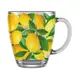 Кружка 350 мл Декостек Лимоны стекло