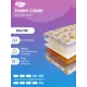Матрас SkySleep Funny Combi 85x190 см беспружинный, односпальный, ортопедический, кокосовый