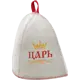 Шапка банная «Царь, просто царь», войлок, цвет белый