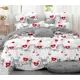 Пододеяльник Home Mercury Влюбленные коты 24460, 200x220 см, поплин, цвет белый