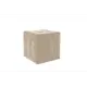 Пуф велюр Mebelson Рубик 2 капучино 43x43 см