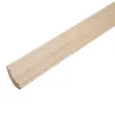 Плинтус деревянный 16x40x2200 мм Осина Экстра