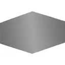 Зеркальная плитка Omega Glass NNLM74 сота 30x20 см глянцевая цвет графит 6 шт.