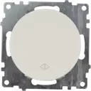 Выключатель перекрёстный встраиваемый Onekey Florence 1 клавиша, цвет бежевый