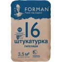 Штукатурка гипсовая механизированная Forman №16 30 кг