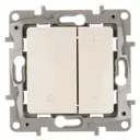 Диммер нажимной универсальный LED - Legrand Etika - 400Вт без нейтрали - слоновая кость