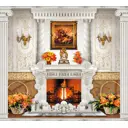 Фотообои DeliceDecor Камин «Очарование» Ф 002 300x270 см