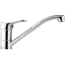 Однорычажный смеситель Ledeme L4214 силумин излив 13 см цвет хром