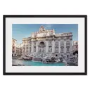 Постер Дом Корлеоне Фонтан Треви Рим 07-0243-21x30, 21x30 см