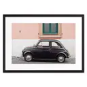 Постер Дом Корлеоне Черный автомобиль Рим 07-0245-30x40, 30x40 см