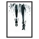 Постер Дом Корлеоне Туфли с бабочками 07-0079-30x40, 30x40 см