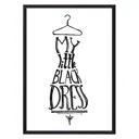 Постер Дом Корлеоне Little Black Dress 07-0088-21x30, 21x30 см
